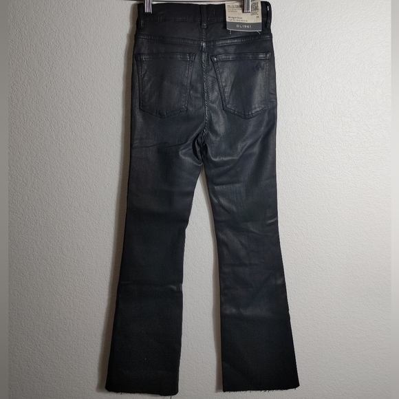 NWT DL1961 Black Bridget Boot Jean Size 24 - Picture 2 of 6